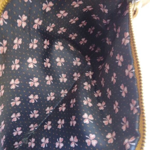 Lucky Brand Large Brown Leather Tote Shoulder Bag Distressed Y2K Boho Festival - Picture 14 of 14